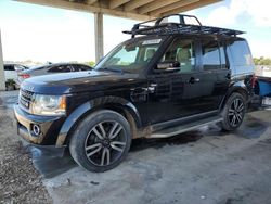 Salvage cars for sale from Copart West Palm Beach, FL: 2016 Land Rover LR4 HSE Luxury