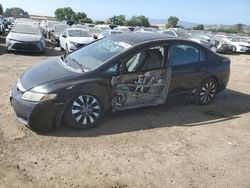 Salvage cars for sale from Copart San Martin, CA: 2009 Honda Civic EX