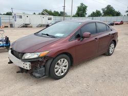 Honda Vehiculos salvage en venta: 2012 Honda Civic LX