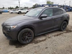 Salvage cars for sale from Copart Los Angeles, CA: 2018 Alfa Romeo Stelvio Sport