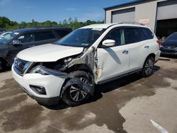 Salvage cars for sale from Copart Duryea, PA: 2017 Nissan Pathfinder S
