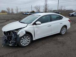 Salvage cars for sale from Copart Montreal Est, QC: 2019 Nissan Sentra S