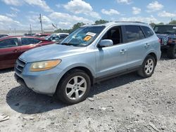 Hyundai salvage cars for sale: 2008 Hyundai Santa FE SE