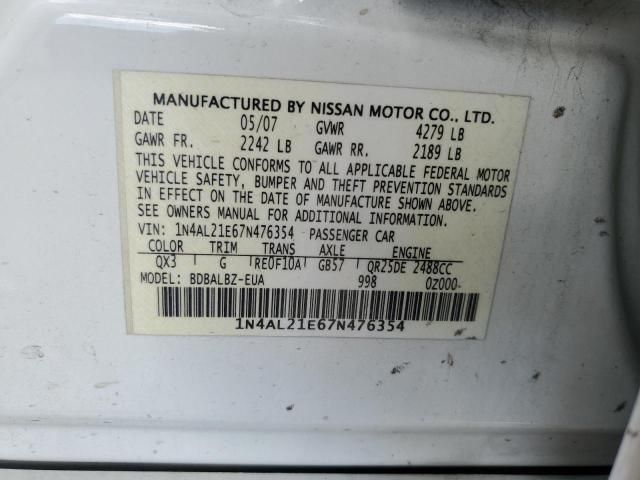 2007 Nissan Altima 2.5