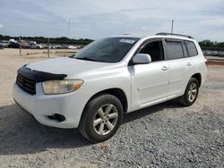 Salvage cars for sale from Copart Tanner, AL: 2010 Toyota Highlander