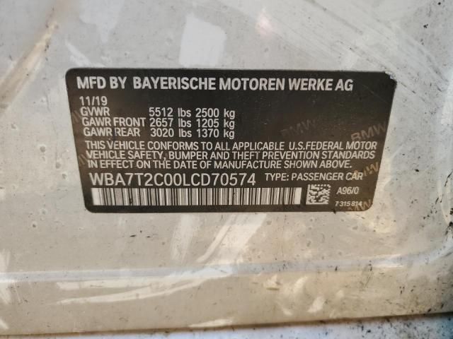 2020 BMW 740 I