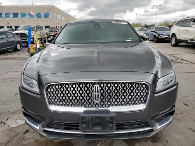 2017 Lincoln Continental Select