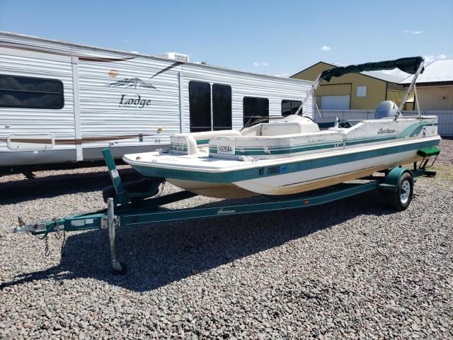 1999 Hurricane Boat With Trailer