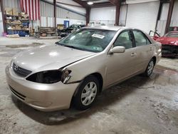 Vehiculos salvage en venta de Copart West Mifflin, PA: 2002 Toyota Camry LE