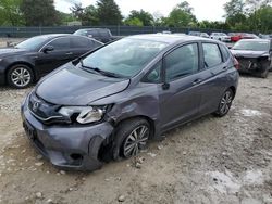 Honda fit salvage cars for sale: 2015 Honda FIT EX