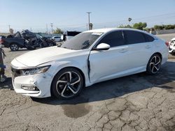 Salvage cars for sale from Copart Colton, CA: 2019 Honda Accord Sport