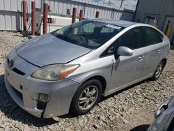 Salvage cars for sale from Copart Appleton, WI: 2010 Toyota Prius