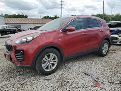 Salvage cars for sale from Copart Columbus, OH: 2018 KIA Sportage LX