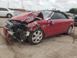 Audi salvage cars for sale: 2006 Audi A4 1.8 Cabriolet