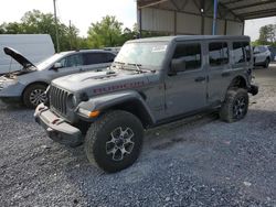 Vehiculos salvage en venta de Copart Cartersville, GA: 2022 Jeep Wrangler Unlimited Rubicon