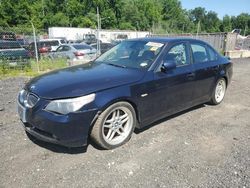 BMW salvage cars for sale: 2004 BMW 545 I