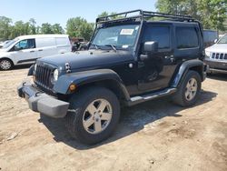 Jeep Wrangler salvage cars for sale: 2010 Jeep Wrangler Sahara