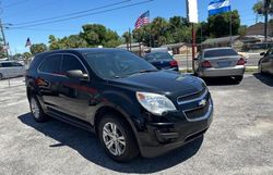 Chevrolet Equinox LS salvage cars for sale: 2011 Chevrolet Equinox LS