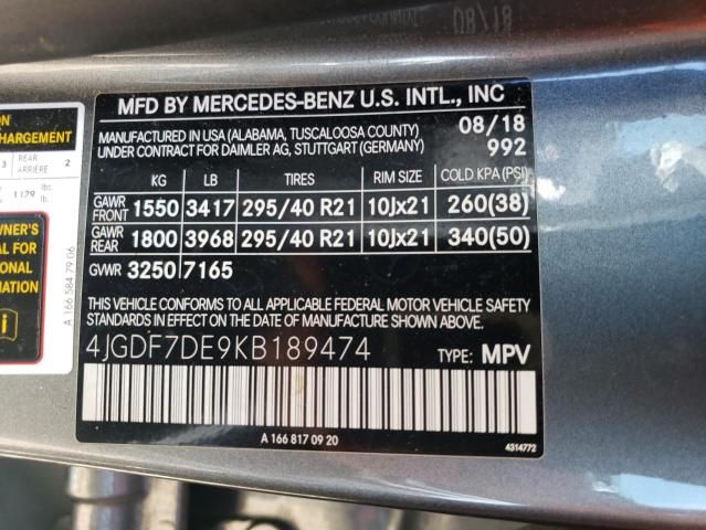 2019 Mercedes-Benz GLS 550 4matic