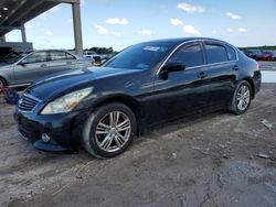 Salvage cars for sale from Copart West Palm Beach, FL: 2013 Infiniti G37
