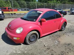 Volkswagen new Beetle gl Vehiculos salvage en venta: 2001 Volkswagen New Beetle GL