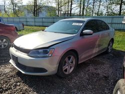 Volkswagen salvage cars for sale: 2012 Volkswagen Jetta TDI