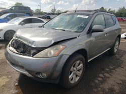 Salvage cars for sale from Copart New Britain, CT: 2007 Nissan Murano SL