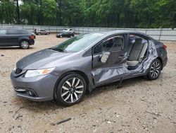 Honda Civic exl salvage cars for sale: 2014 Honda Civic EXL