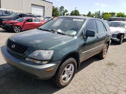 Salvage cars for sale from Copart Woodburn, OR: 2000 Lexus RX 300