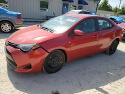 Salvage cars for sale from Copart Midway, FL: 2018 Toyota Corolla L