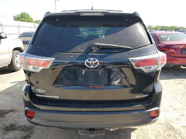 2015 Toyota Highlander LE