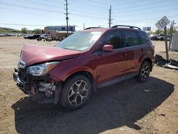 Salvage cars for sale from Copart Colorado Springs, CO: 2015 Subaru Forester 2.0XT Premium