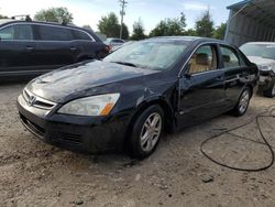 Salvage cars for sale from Copart Midway, FL: 2007 Honda Accord EX