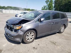 Salvage cars for sale from Copart Dunn, NC: 2015 Honda Odyssey EXL