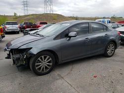 Honda salvage cars for sale: 2012 Honda Civic EX