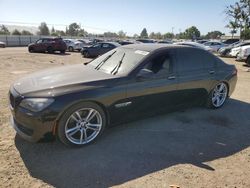 BMW 750 LI salvage cars for sale: 2012 BMW 750 LI