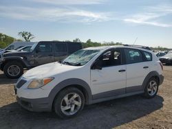 Pontiac Vibe salvage cars for sale: 2007 Pontiac Vibe