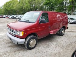 Ford salvage cars for sale: 2001 Ford Econoline E250 Van