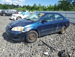 Toyota Corolla salvage cars for sale: 2007 Toyota Corolla CE