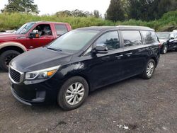 KIA Vehiculos salvage en venta: 2018 KIA Sedona LX