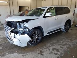 Lexus LX 570 salvage cars for sale: 2019 Lexus LX 570