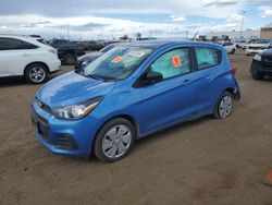 Chevrolet salvage cars for sale: 2018 Chevrolet Spark LS