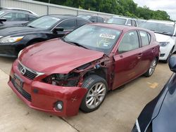 Lexus salvage cars for sale: 2012 Lexus CT 200