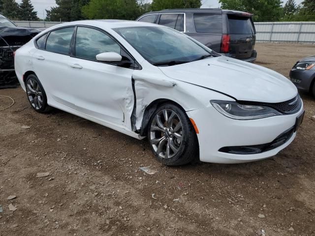 2016 Chrysler 200 S