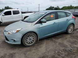 Ford Focus SEL salvage cars for sale: 2012 Ford Focus SEL