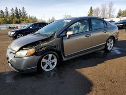 Vehiculos salvage en venta de Copart Bowmanville, ON: 2008 Honda Civic LX