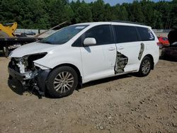 Salvage cars for sale from Copart Gainesville, GA: 2013 Toyota Sienna XLE