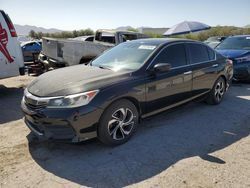 Salvage cars for sale from Copart Las Vegas, NV: 2017 Honda Accord LX