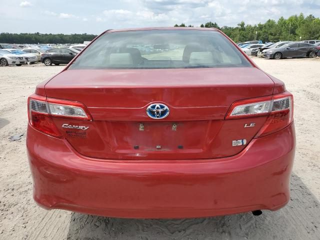 2013 Toyota Camry Hybrid