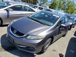 Vehiculos salvage en venta de Copart Vallejo, CA: 2014 Honda Civic LX